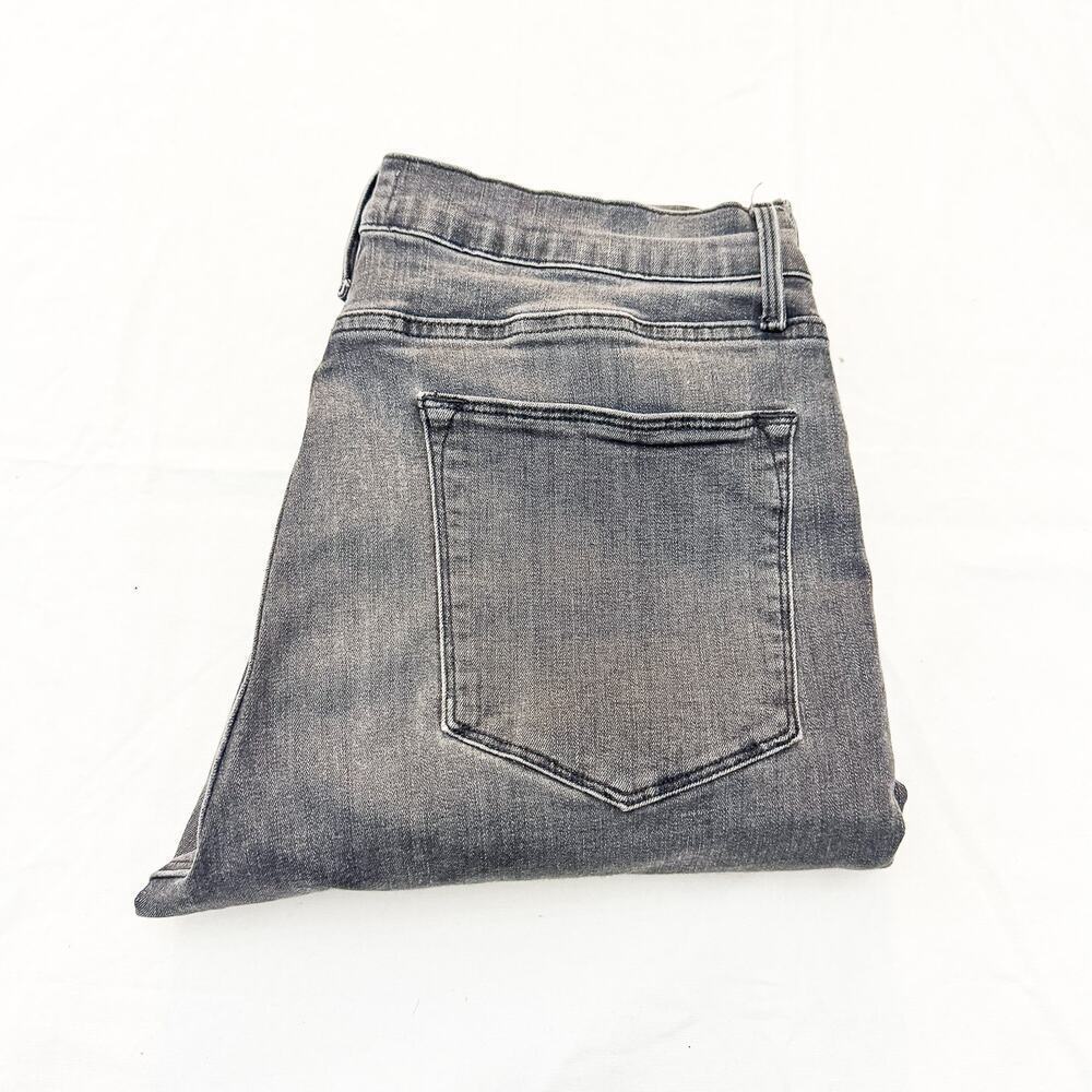 Frame Le High Straight Tierra Gray Wash Zip Fly Denim Jeans Size 31